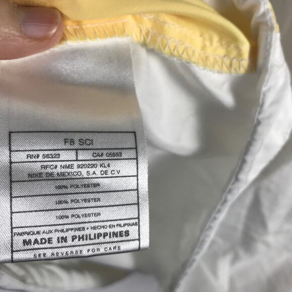 Vintage Nike Pullover Jacket Women's M 1/4 Zip Windbreaker Large Pocket Hood - Picture 5 of 7